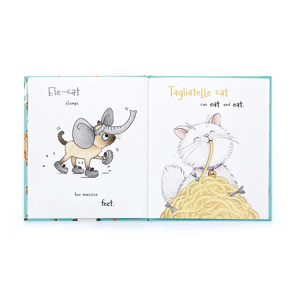 Jellycat All Kinds Of Cats Book